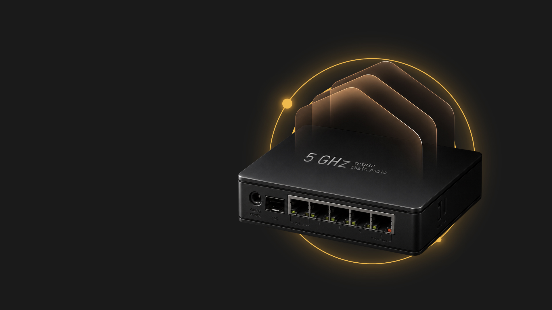 Equipo de red profesional para instalación LAN y WiFi
